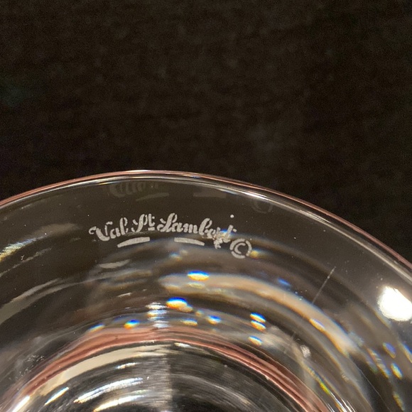 Val St Lambert Chandelier Ingo Candlesticks - Picture 3 of 3